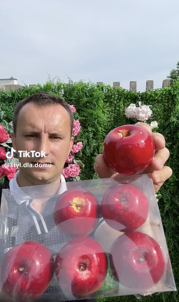 Jabłka czerwone 6szt